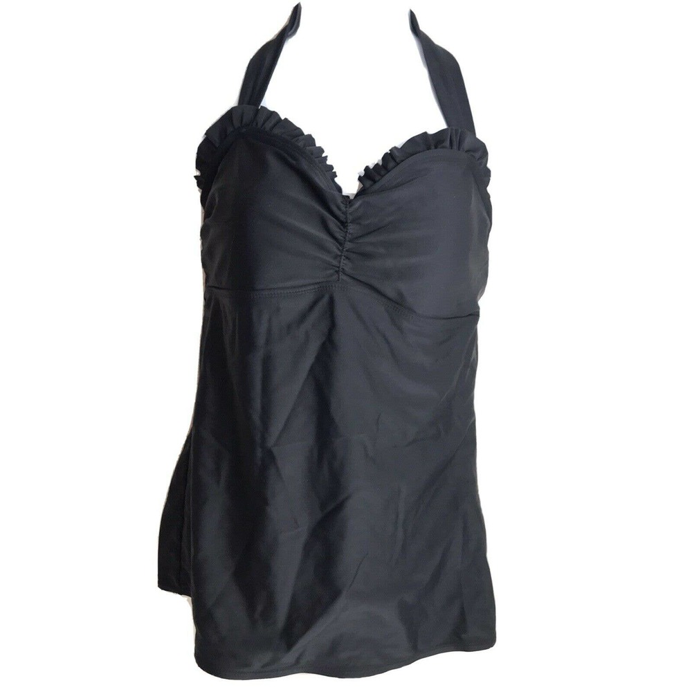 Down East Santa Barbara Halter Swim Top